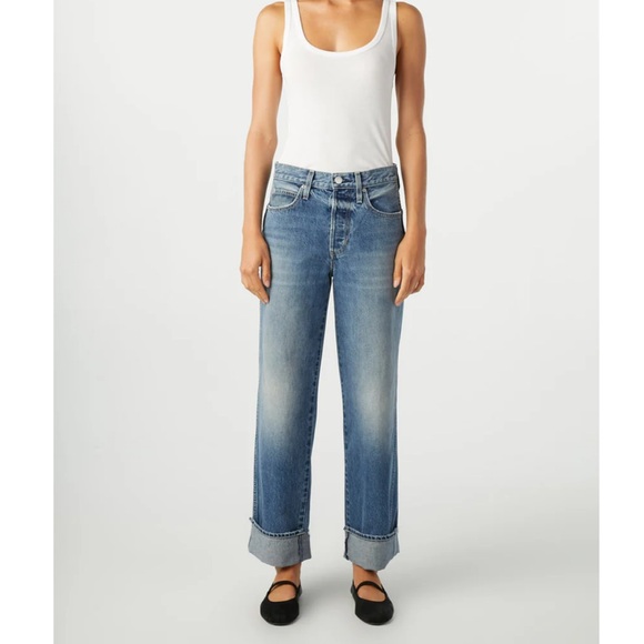 AMO Sonia Cuff Jeans in Taboo 29 - Picture 2 of 7